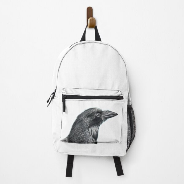 Item preview, Crow hand drawn with graphite and charcoal designed and sold by Adriana Dias.