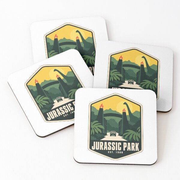 Item preview, Jurassic Park Badge designed and sold by starsidedesigns.