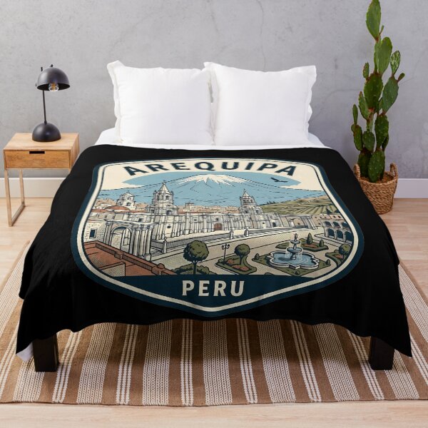 Item preview, Retro Arequipa Vintage Travel Badge designed and sold by k3rstman1.