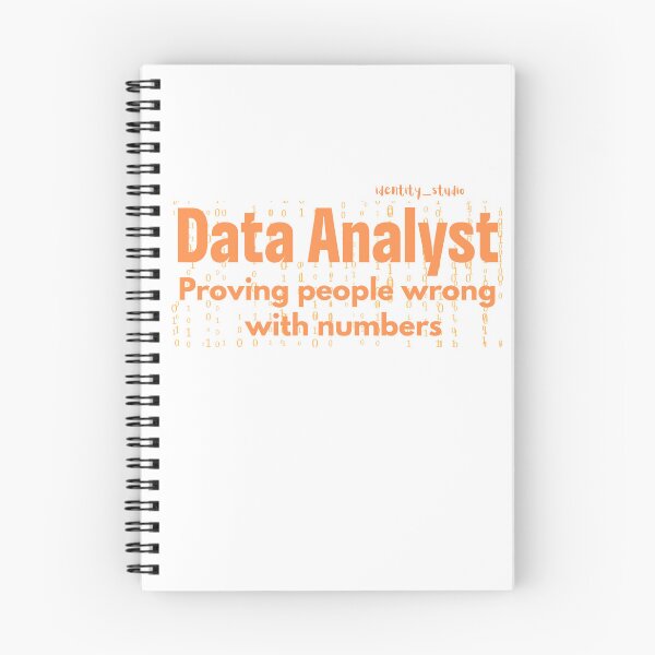 Item preview, Data Analyst – Proving People Wrong With Numbers | Minimalist Tech Humor designed and sold by Identity Studio.