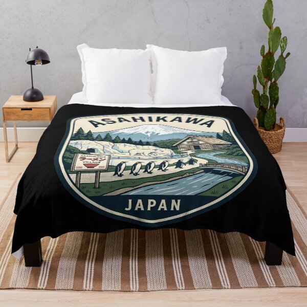 Item preview, Retro Asahikawa Vintage Travel Badge designed and sold by k3rstman1.