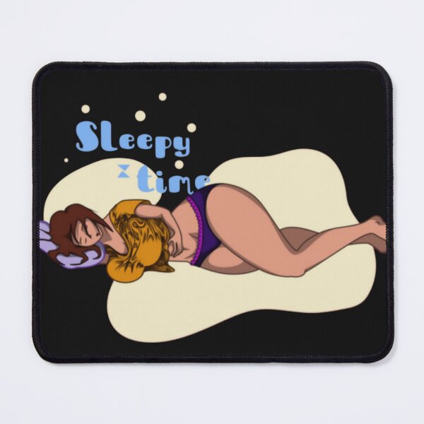 Item preview, Sleepy Time Cute Relaxing Sleepy Girl designed and sold by Velvetsth.