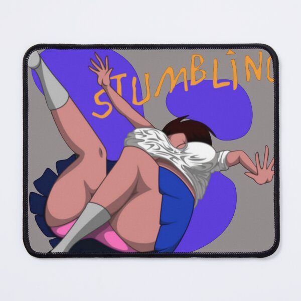 Item preview, Stumbling Funny Anime Girl Clumsy designed and sold by Velvetsth.