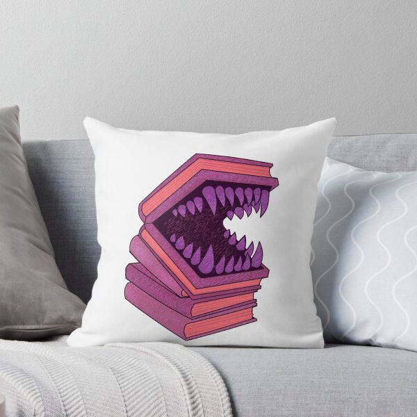 Item preview, Monster Book Mimic Dark Fantasy Horror Reader designed and sold by BrainFogPress.