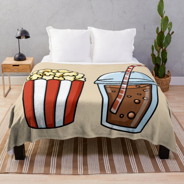 Item preview, Movie Theater Popcorn And Soda Snacks designed and sold by Super Neon Pixels .