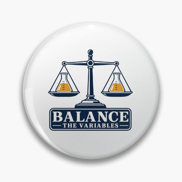 Item preview, Balance The Variables – Chemistry Lab Scale – STEM Teacher & Science Nerd Art Tee designed and sold by bobscraze.