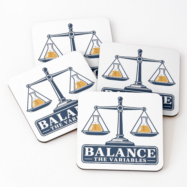 Item preview, Balance The Variables – Chemistry Lab Scale – STEM Teacher & Science Nerd Art Tee designed and sold by bobscraze.