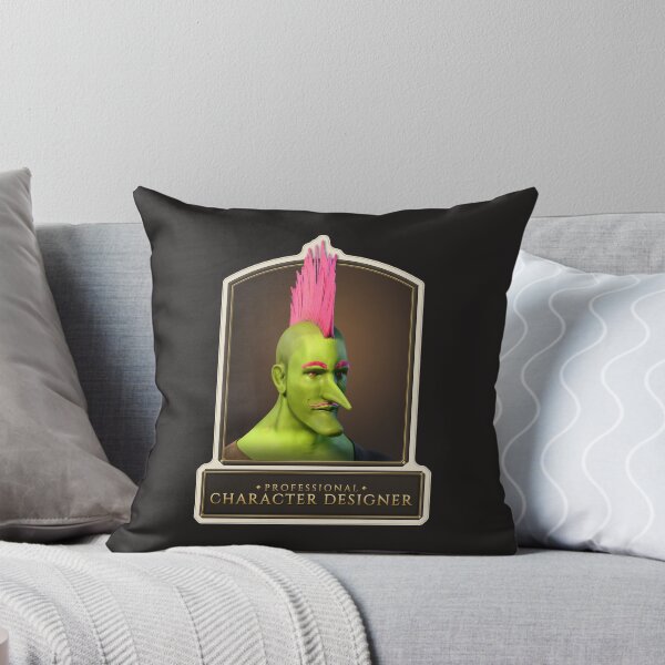 Item preview, Professional Character Designer Portrait, Pink Crest Mohawk designed and sold by SaltySteve.