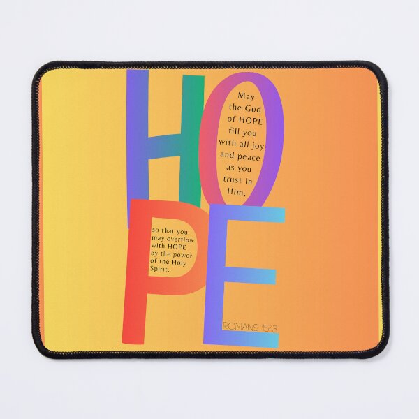 Item preview, Hope Romans 15:13 designed and sold by Boy and Belugee Studio.