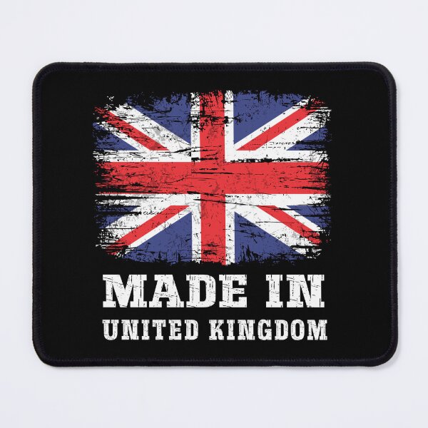 Item preview, Made in United Kingdom Vintage Distressed British Flag Design designed and sold by Dmetalx Art Apparel.