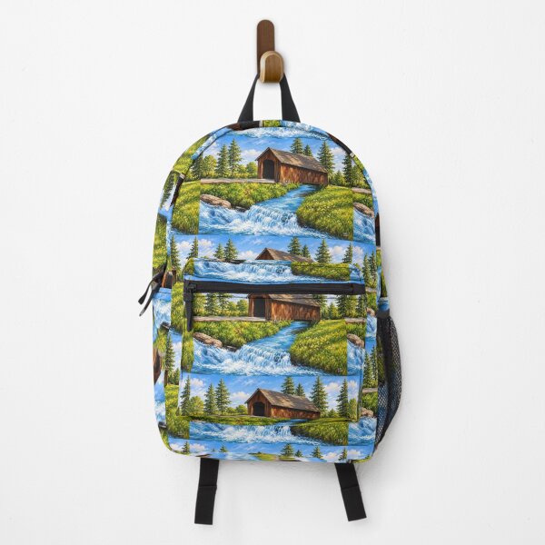 Item preview, Covered Bridge designed and sold by SquaresArt.