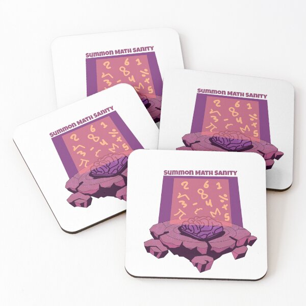 Item preview, Summon Math Sanity Funny Mathematics Teacher designed and sold by BrainFogPress.