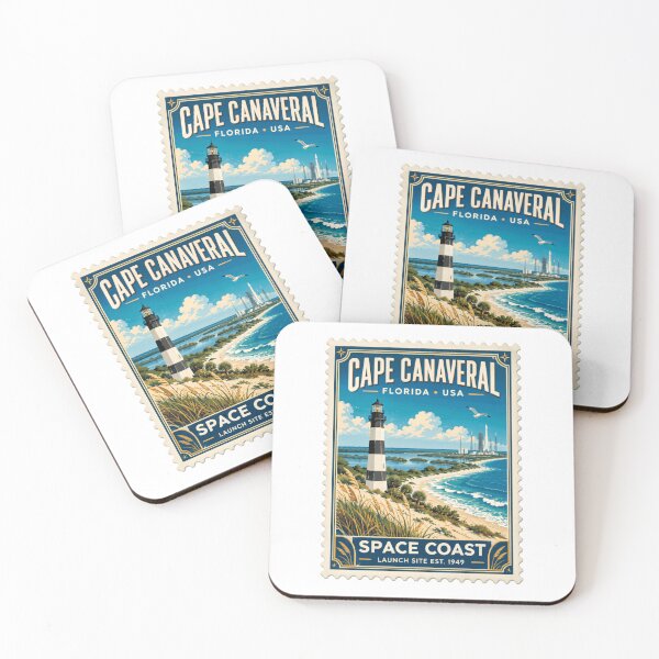 Item preview, Cape Canaveral Florida Usa Space Coast Launch Site Lighthouse Souvenir designed and sold by ManilStuck237.