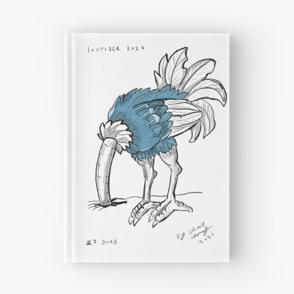 Item preview, Day 27. Dumb Inktober 2026 designed and sold by Christopher Geary.