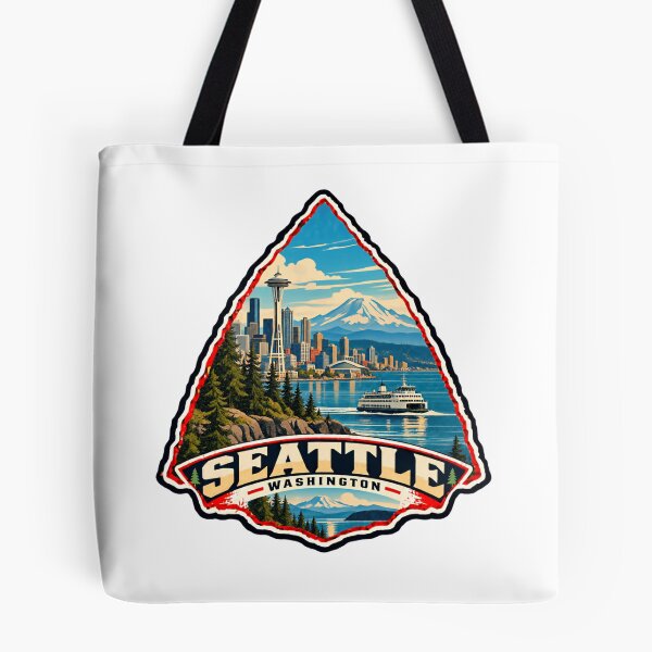 Item preview, Seattle Washington Pacific Northwest City Travel Souvenir designed and sold by Simsimah26Parks.