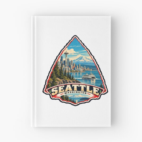 Item preview, Seattle Washington Pacific Northwest City Travel Souvenir designed and sold by Simsimah26Parks.