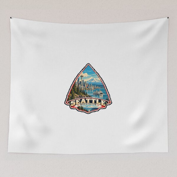 Item preview, Seattle Washington Pacific Northwest City Travel Souvenir designed and sold by Simsimah26Parks.