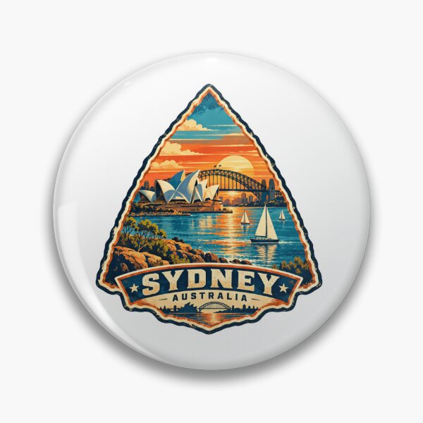 Item preview, Sydney Australia Travel Destination Wanderlust Souvenir designed and sold by Simsimah26Parks.