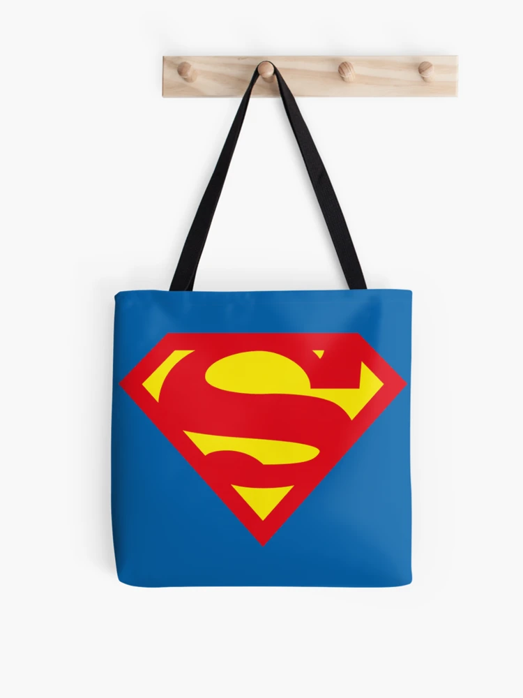 Thumbnail 1 of 2, Tote Bag, Superman logo design designed and sold by Mad Apparel.