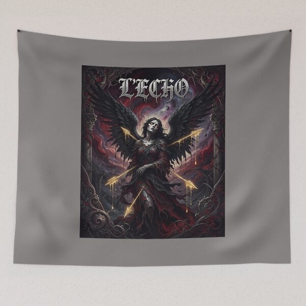 Item preview, Winged Angel with Arrows Sky Background Art-21 designed and sold by BatshCamar.