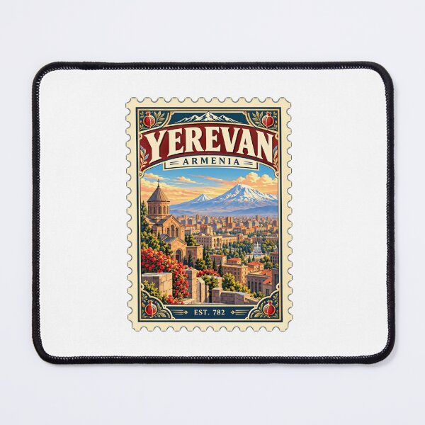 Item preview, Yerevan Armenia Est. 782 Armenian Traveler Destination Capital designed and sold by NeedForParks.