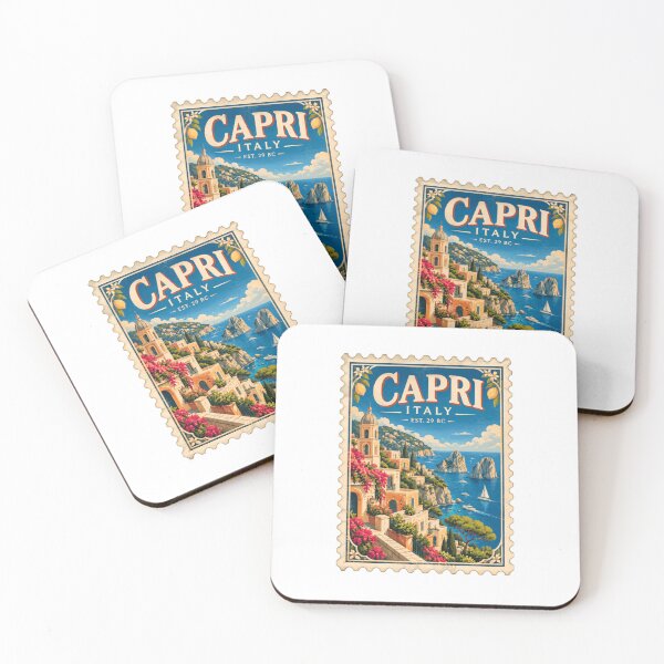 Item preview, Capri Italy Est. 29 Bc Travel Vacation Island Tourist Souvenir designed and sold by AncientClouds25.
