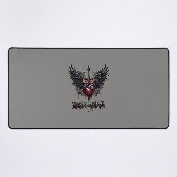 Item preview, Winged Heart Sword Emblem Rock Band Name-33 designed and sold by HannesKonrad.