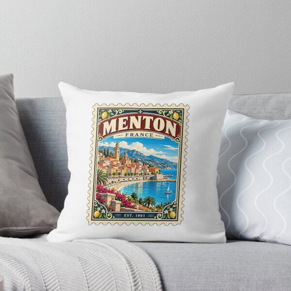 Item preview, Menton France European Travel Destination Souvenir designed and sold by NeedForParks.