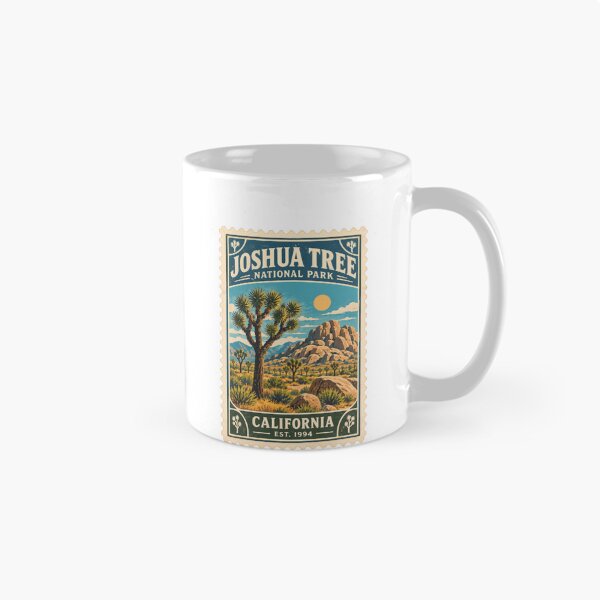 Item preview, Joshua Tree National Park California Est 1994 National Park Travel Souvenir designed and sold by AncientClouds25.