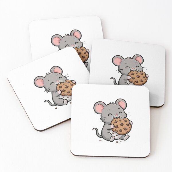 Item preview, Mouse Nibbling a Giant Cookie designed and sold by EzJPz.
