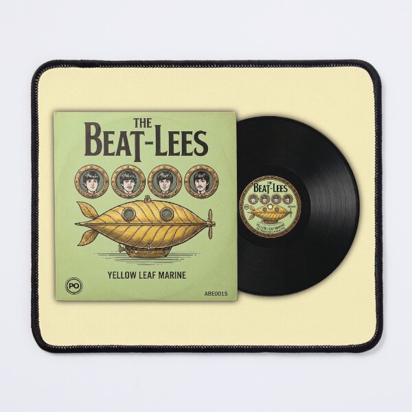 Item preview, The Beat-Lees - Vintage Parody Vinyl Record Wall Art, Faux Record Display Printable, Retro Music Decor designed and sold by DGMaxShop.