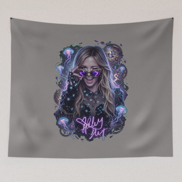Item preview, Winking Star Dot Portrait Sketch Print-3 designed and sold by HansKrieger.