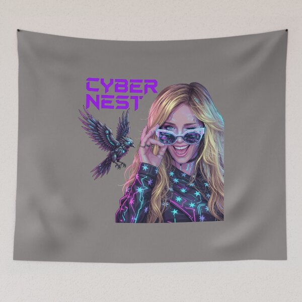 Item preview, Winking Star Print Portrait with Signature-10 designed and sold by HansKrieger.