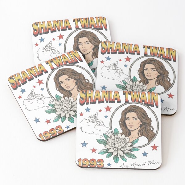 Item preview, Shania Twain Any Man Of Mine 1993 Country Pop Icon Retro Graphic designed and sold by RahniNM.