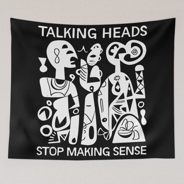 Item preview, Talking Heads - Stop Making Sense (WHITE) designed and sold by That-Indie-Guy.