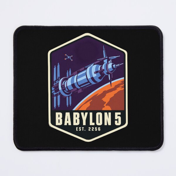 Item preview, Babylon 5 Badge designed and sold by starsidedesigns.