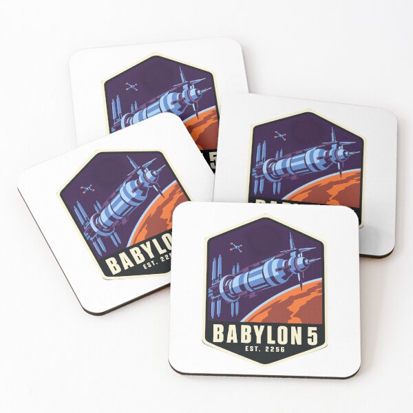 Item preview, Babylon 5 Badge designed and sold by starsidedesigns.