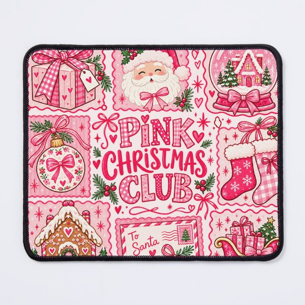 Item preview, Pink Christmas Club Coquette Holiday Collage designed and sold by Bawwe.