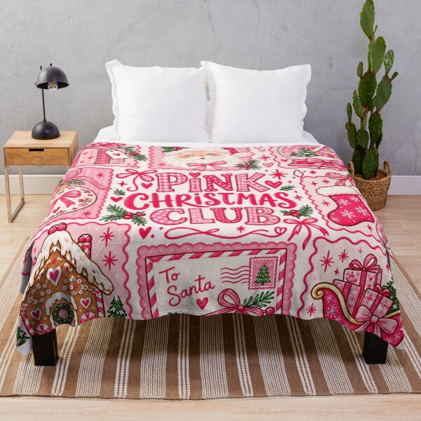 Item preview, Pink Christmas Club Coquette Holiday Collage designed and sold by Bawwe.