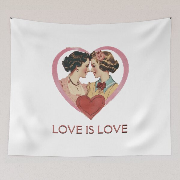 Item preview, Love is Love (Lesbian Pride) designed and sold by lovewhatyoudo.