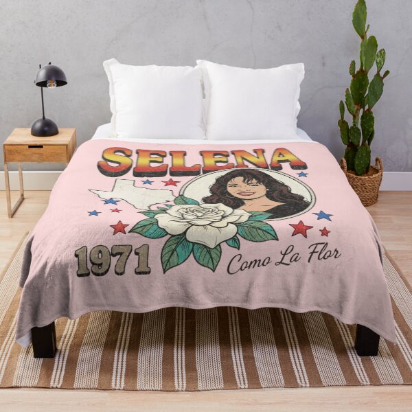Item preview, Selena Quintanilla Como La Flor 1971 Tejano Queen Retro Graphic designed and sold by RahniNM.