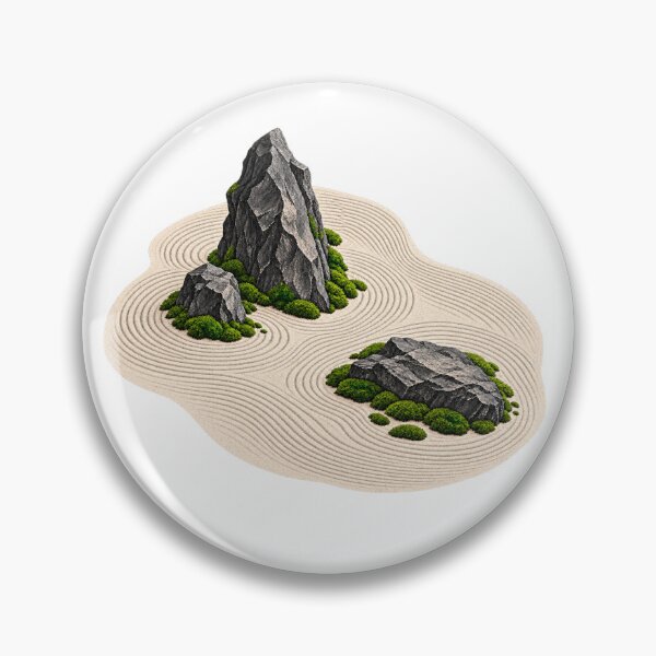 Item preview, Japanese Zen Rock Garden Art designed and sold by tmoca.
