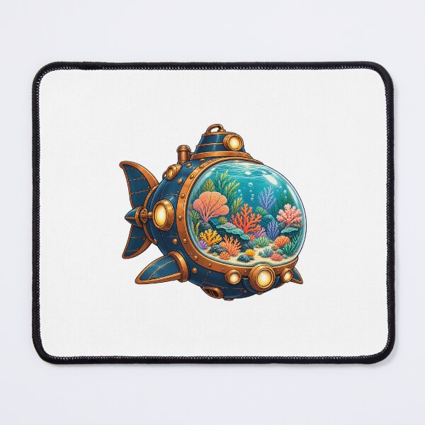 Item preview, Space Submarine Coral Garden designed and sold by JS Creative Studio.