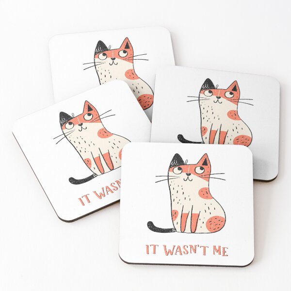 Item preview, It wasn't me! (Cute Cat Design) designed and sold by lovewhatyoudo.