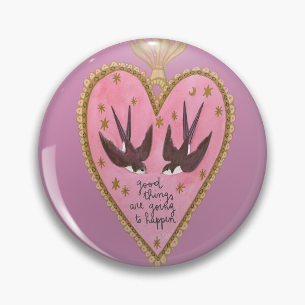 Item preview, Whimsy heart love bird designed and sold by ellmoswrld.