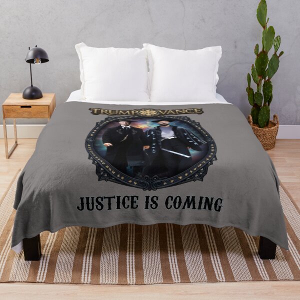 Item preview, Trump Vance Justice Is Coming Preacher Parody-1 designed and sold by GerhildPfeiffer.