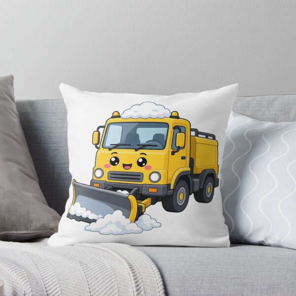 Item preview, Happy Little Snowplow Truck designed and sold by GNDSW-Sticker.