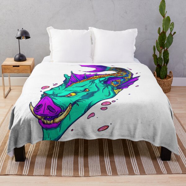 Item preview, green wild boar fish hybrid monster designed and sold by khfifdrif.