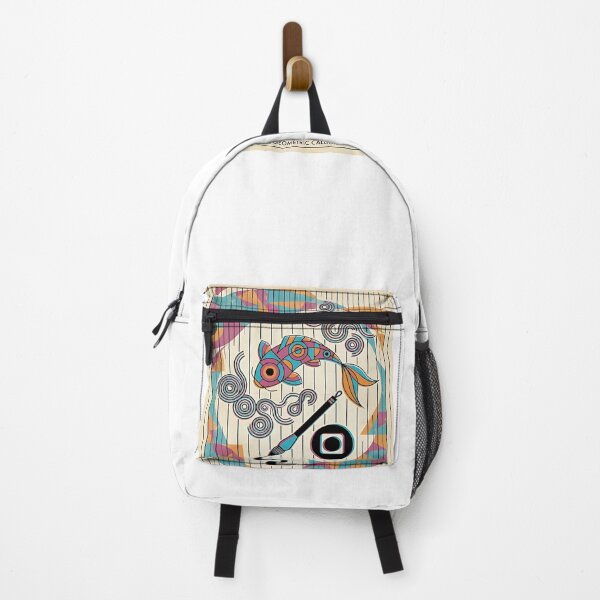 Item preview, Koi Fish Japanese Calligraphy designed and sold by PictoVibe.