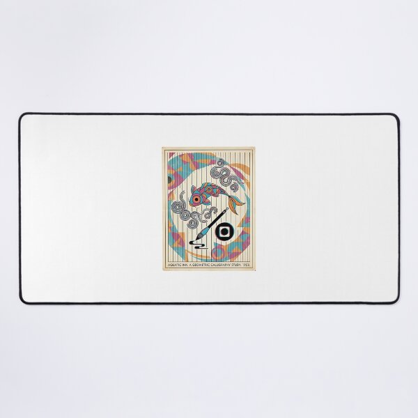 Item preview, Koi Fish Japanese Calligraphy designed and sold by PictoVibe.